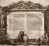 Diplom Graf Harrach 1786