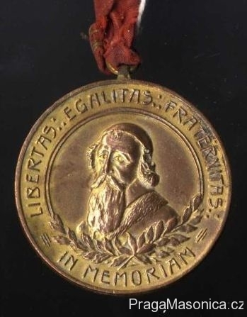 Jewel lodge Bohemia Prague 1910 rv