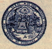 Seal odge zu den wahren vereinigten Freunden Brno 1784